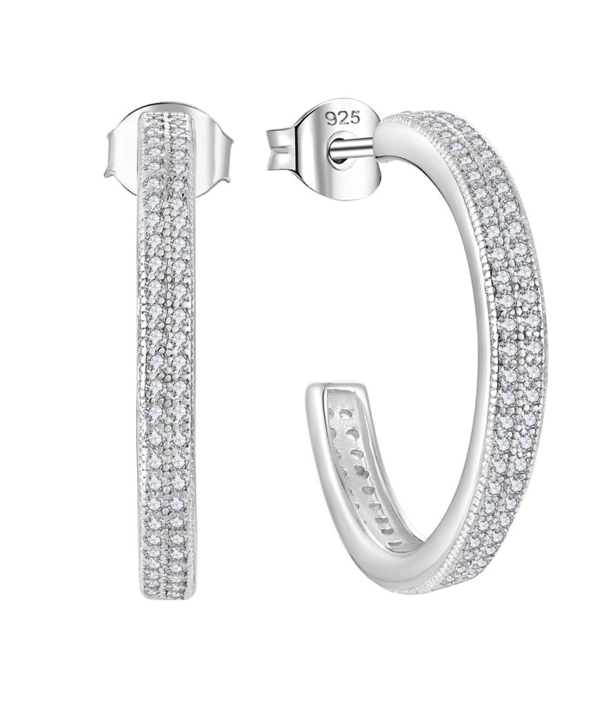925 sterling silver earrings-ME00325A
