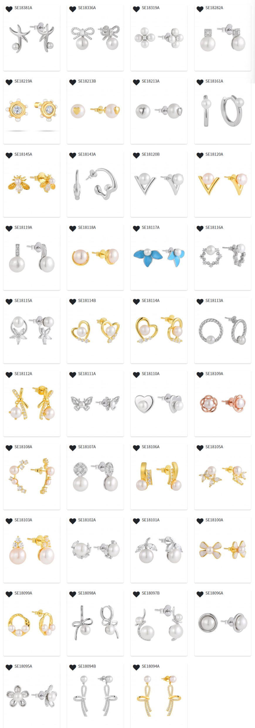 Pearl samples