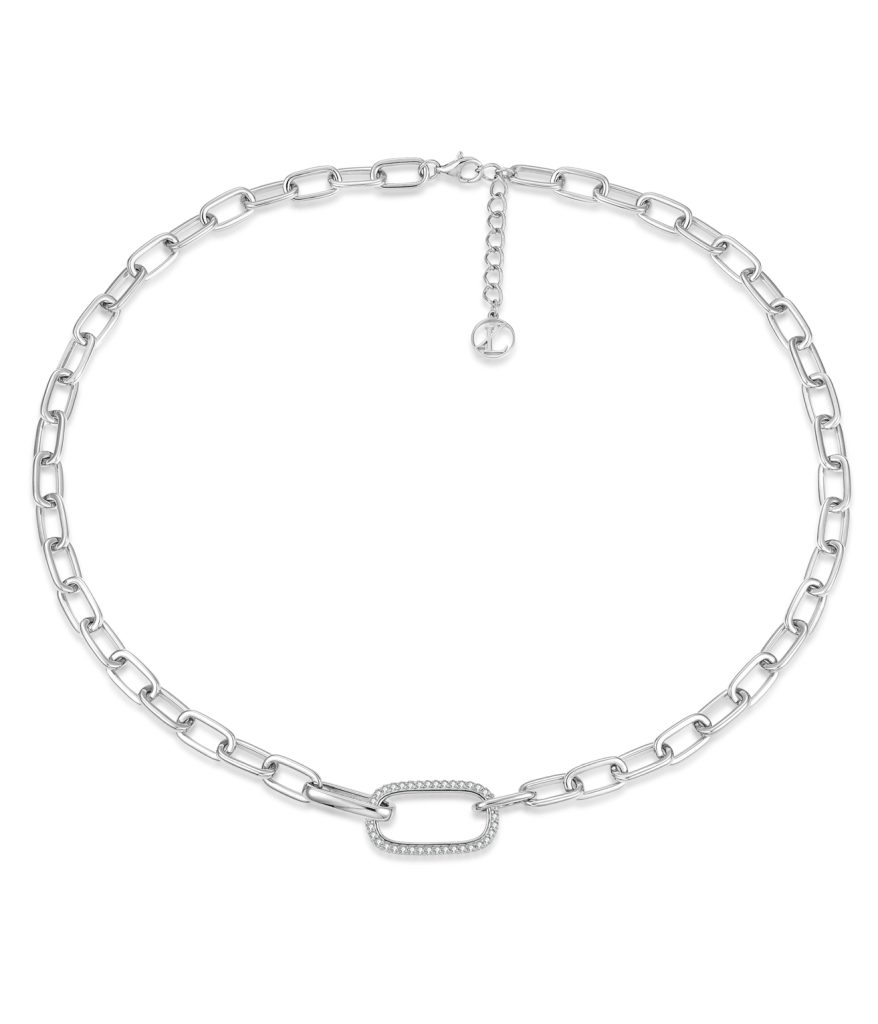 Sterling Silver Paperclip Bracelet