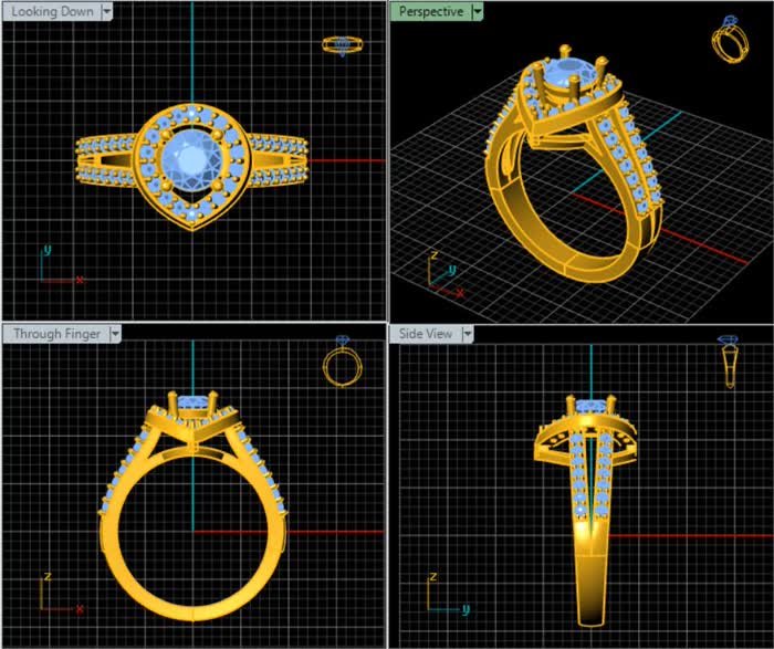 CAD Ring Jewelry