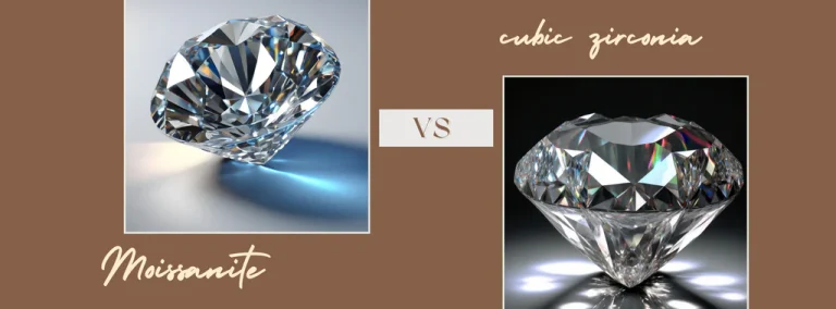 Moissanite vs Cubic Zirconia