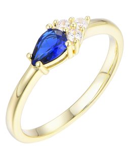 Sapphire Gold Ring