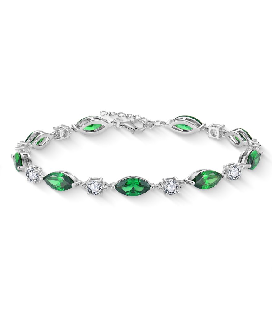 sterling silver bracelet-NR01031B (2)