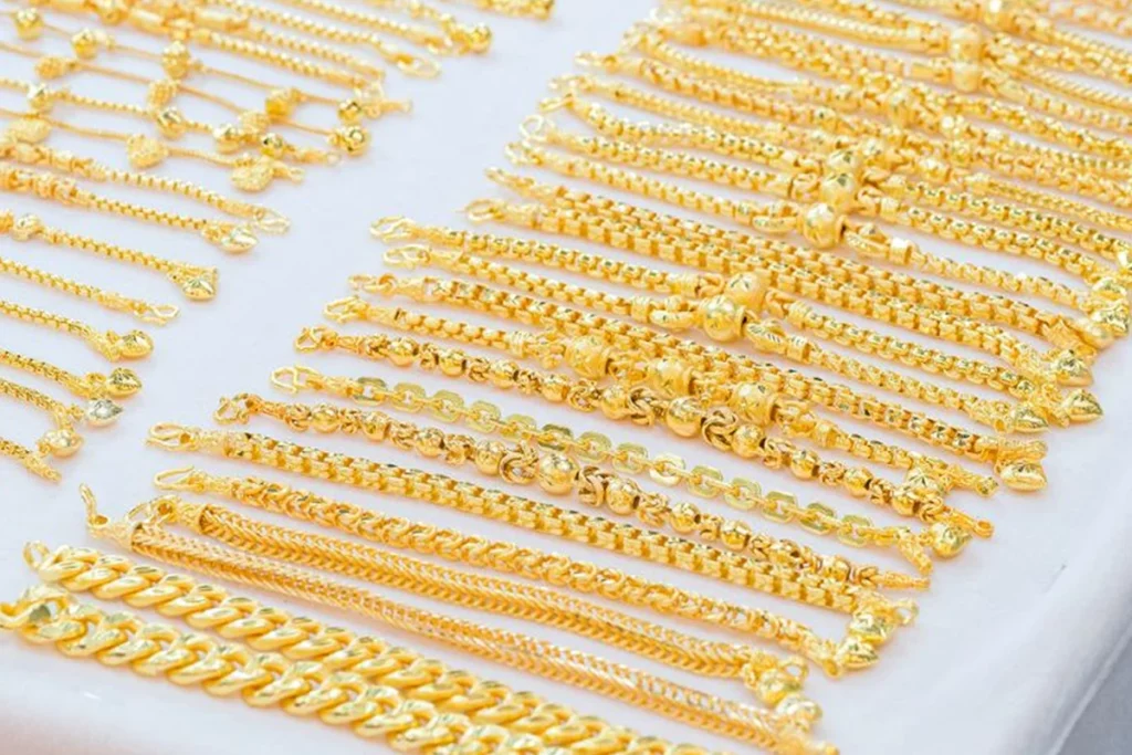 Solid Gold Link Chains