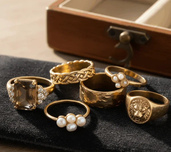 Brass Jewelry ring