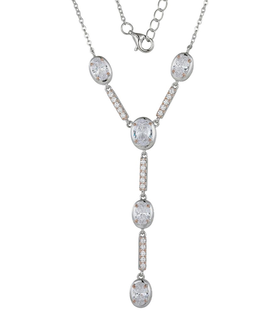 gemstone sterling silver jewelry manufacturer-NC17494C