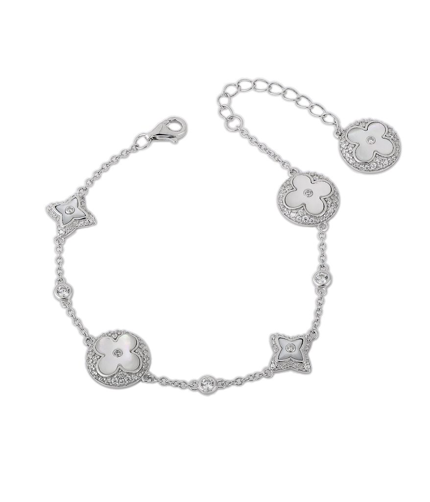 sterling silver gemstone setting process-BR03500B