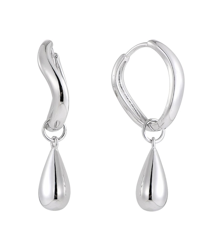 wholesale sterling silver earrings supplier-SE16498D