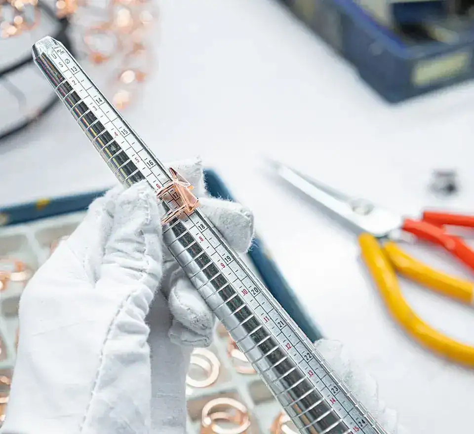quality control for sterling silver jewelry